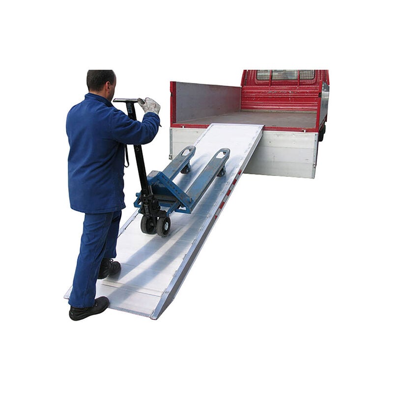 foto del prodotto lunghezza di rampa 1.20m - larghezza 0.69m - portata 1000kg - altezza raggiungibile 360mm - prezzo unitario - mpc1200.750.1000u