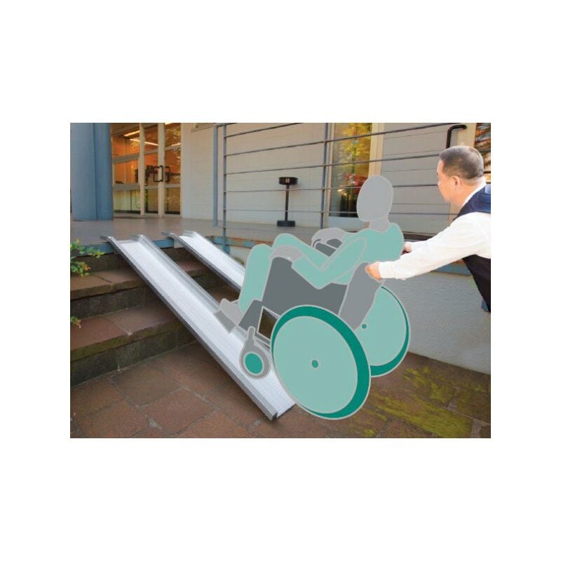 foto del prodotto lunghezza di rampa 2.50m altezza raggiungibile 750mm portata 300kg prezzo unitario m050 25u h
