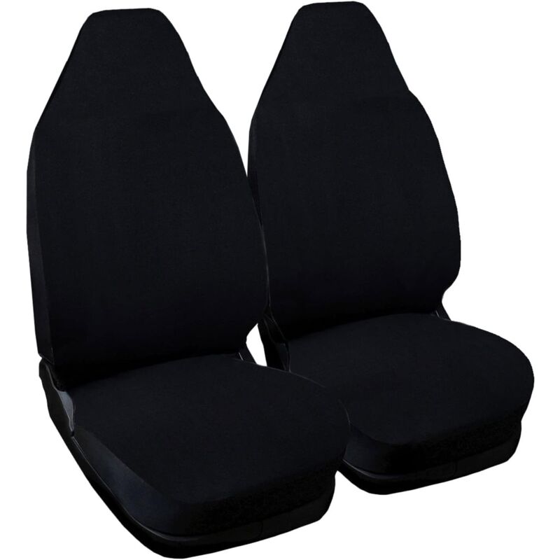 foto del prodotto lupex shop coppia coprisedili anteriori per auto smart.2s w451 , made in italy, con copri poggiatesta, tessuto poliestere, senza logo, colore