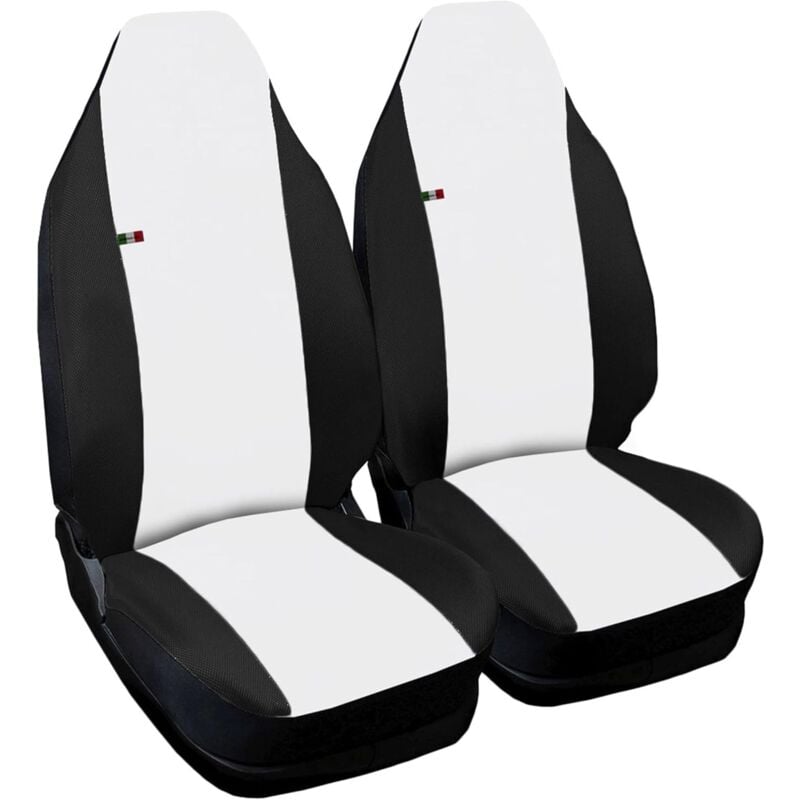 foto del prodotto lupex shop coppia coprisedili anteriori per auto smart.3s w452 , made in italy, con copri poggiatesta, tessuto poliestere, senza logo, colore