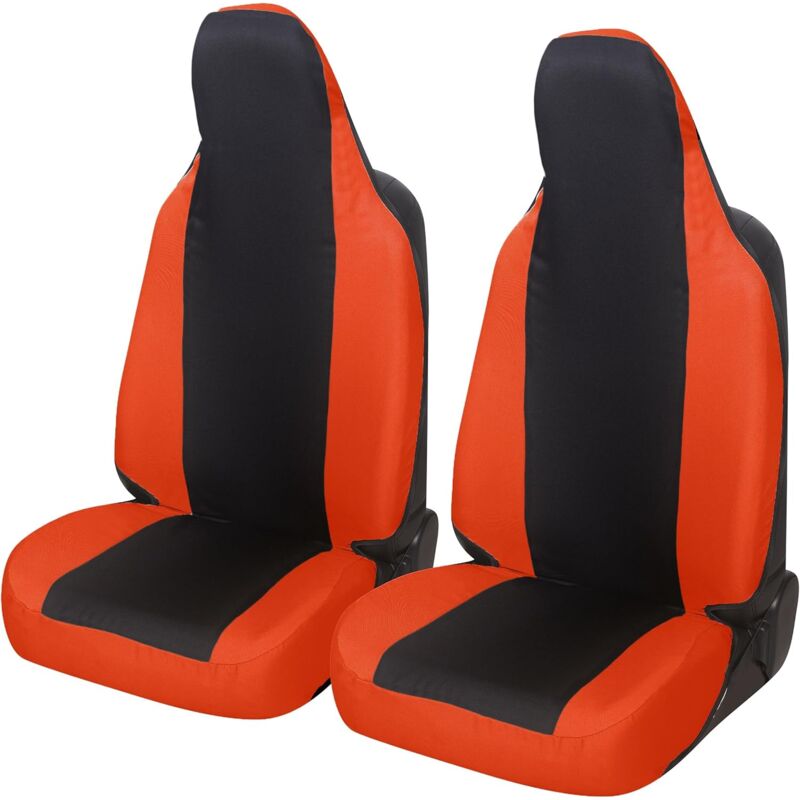 foto del prodotto lupex shop coppia coprisedili anteriori universali per smart forfour, made in italy, tessuto policotone, poggiatesta integrato, senza logo,