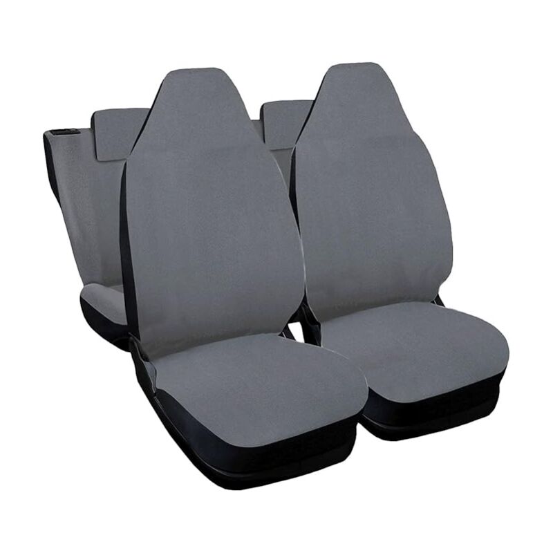 foto del prodotto lupex shop coprisedili auto compatibili per aygo, made in italy, set di copri sedili anteriori e posteriori con copri poggiatesta incluso, tessuto