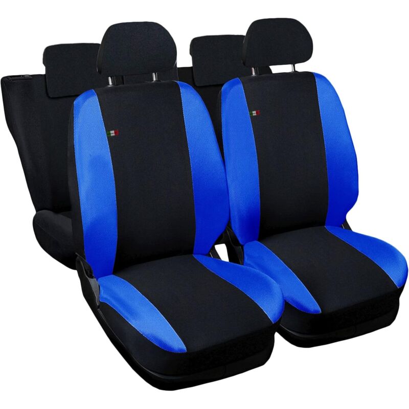 foto del prodotto lupex shop coprisedili auto compatibili per ch r, made in italy, set anteriori e posteriori, copri poggiatesta incluso, tessuto poliestere, nero