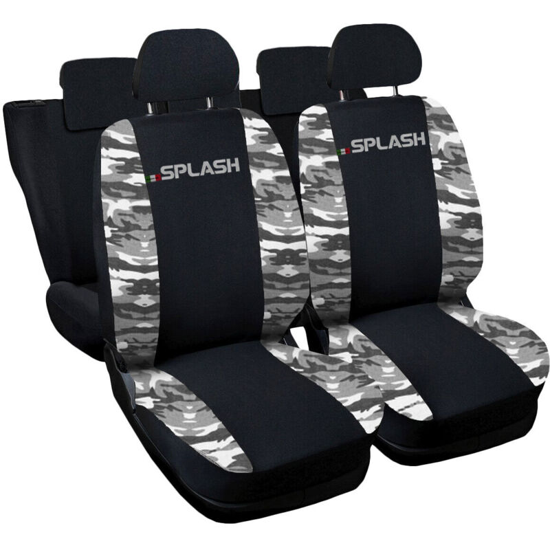foto del prodotto lupex shop coprisedili auto compatibili per splash, made in italy, set di copri sedili anteriori e posteriori con copri poggiatesta incluso,