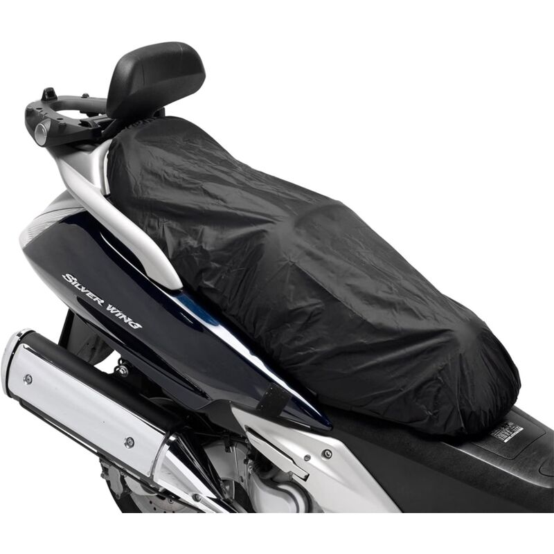 foto del prodotto lupex shop coprisella universale impermeabile adattabile per scooter, moto, con borsa, dimensioni 86x48cm, tg. l