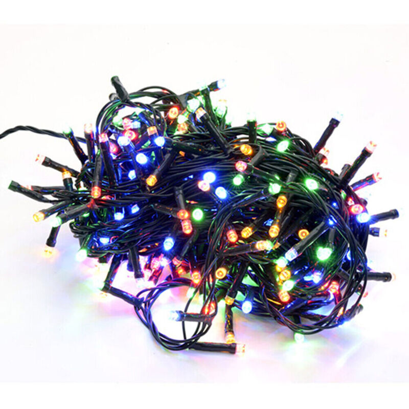 foto del prodotto lupex shop luci led da interno, per decorazioni natalizie, effetti speciali, 8 numeri di gioco, colore multicolor 100 led