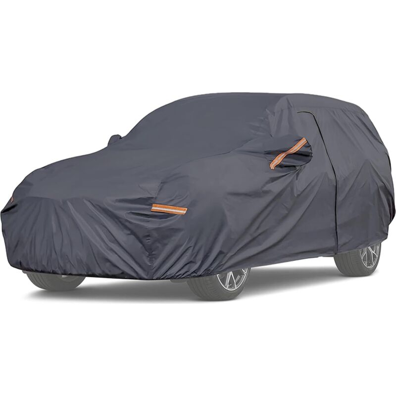 foto del prodotto lupex shop telo copriauto per suv impermeabile con zip e rifrangenti tg. 4xl 560x204x160cm