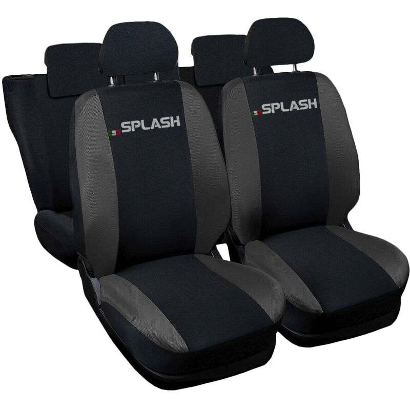 foto del prodotto lupexshop lupex shop coprisedili auto compatibili per splash, made in italy, set di copri sedili anteriori e posteriori con copri poggiatesta