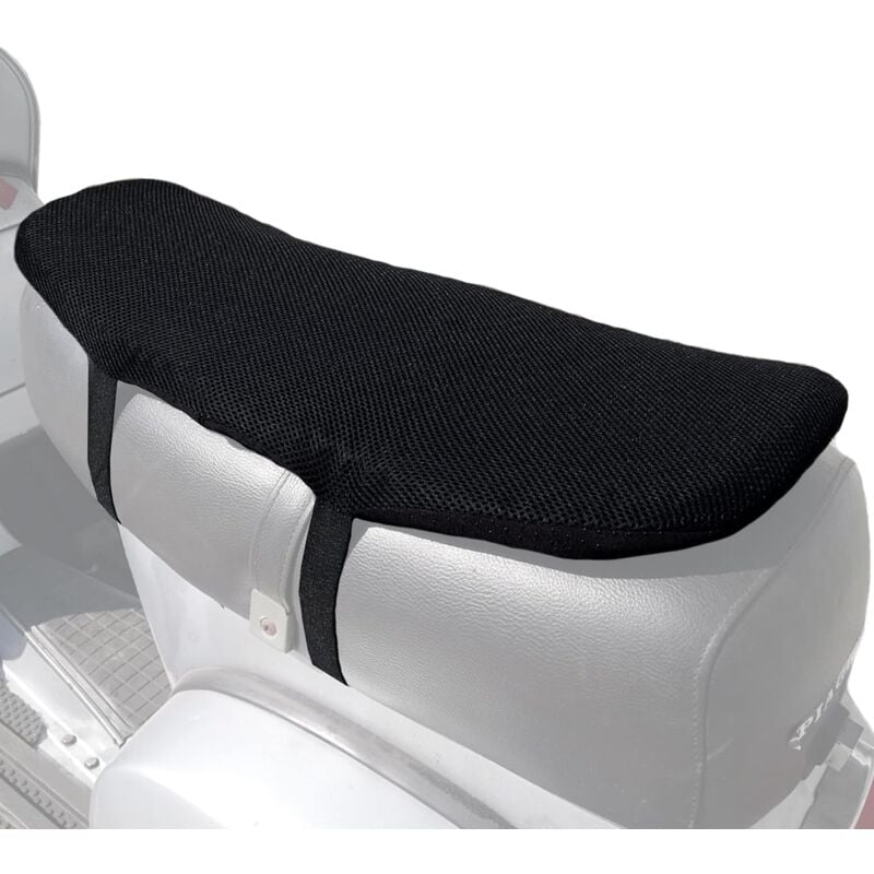 foto del prodotto lupexshop lupex shop cuscino per copertura sella in gel 3d universale per moto e scooter, regolabile, antiscivolo, traspirante e flessibile,