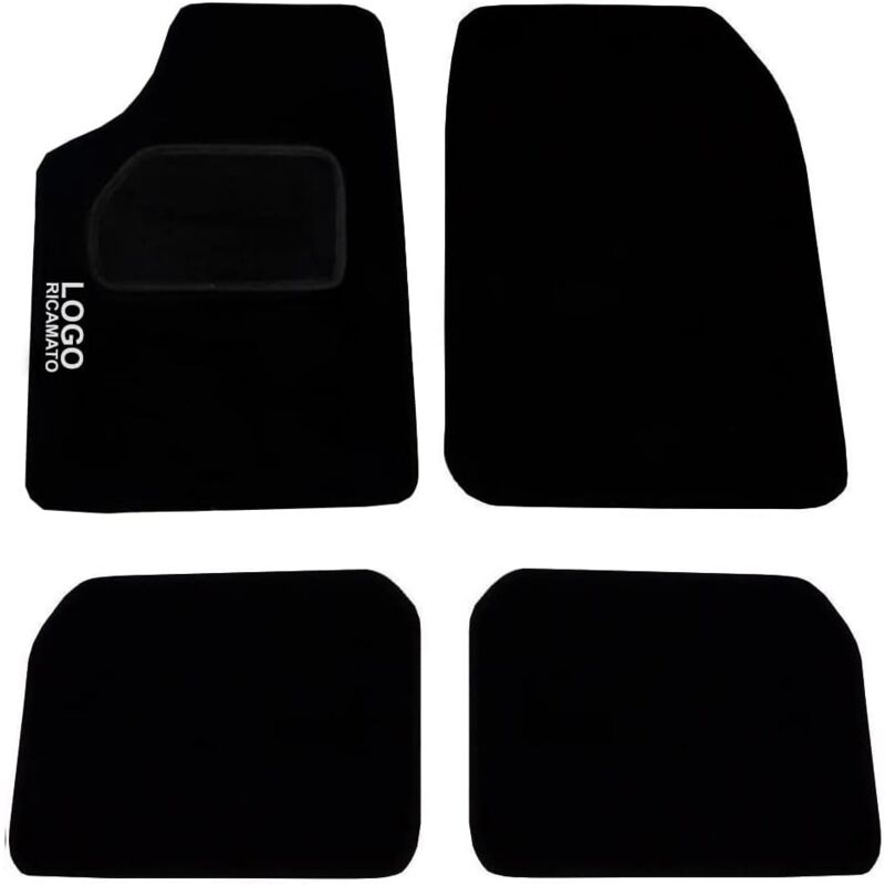 foto del prodotto lupexshop lupex shop tappetini auto in moquette con strappo compatibili per corsa