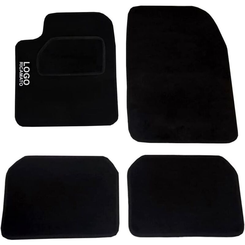 foto del prodotto lupexshop lupex shop tappetini auto in moquette con strappo compatibili per matiz