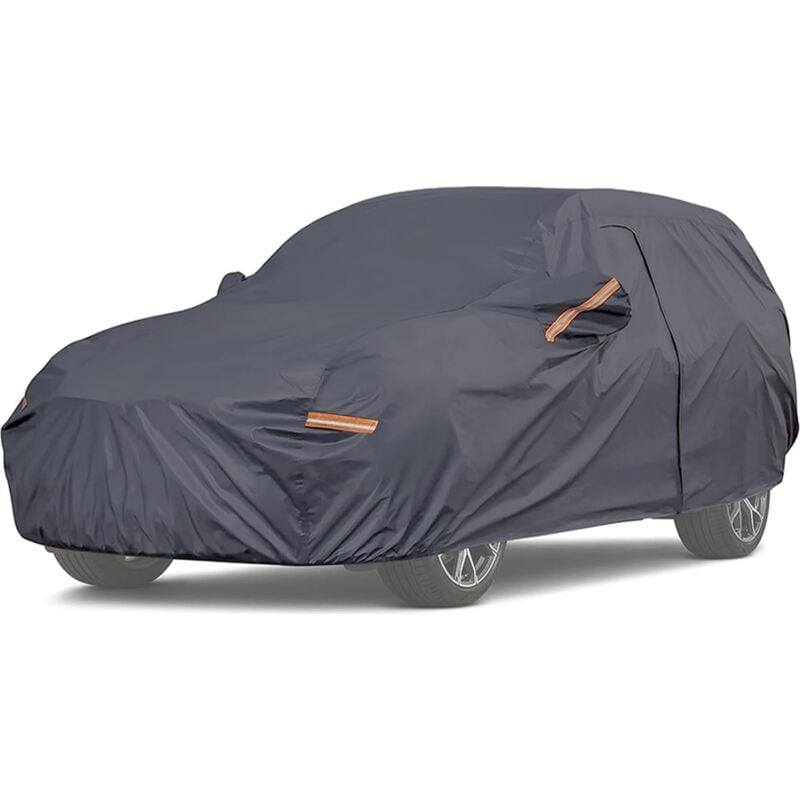 foto del prodotto lupexshop lupex shop telo copriauto per suv impermeabile con zip e rifrangenti tg. 5xl 585x204x160cm