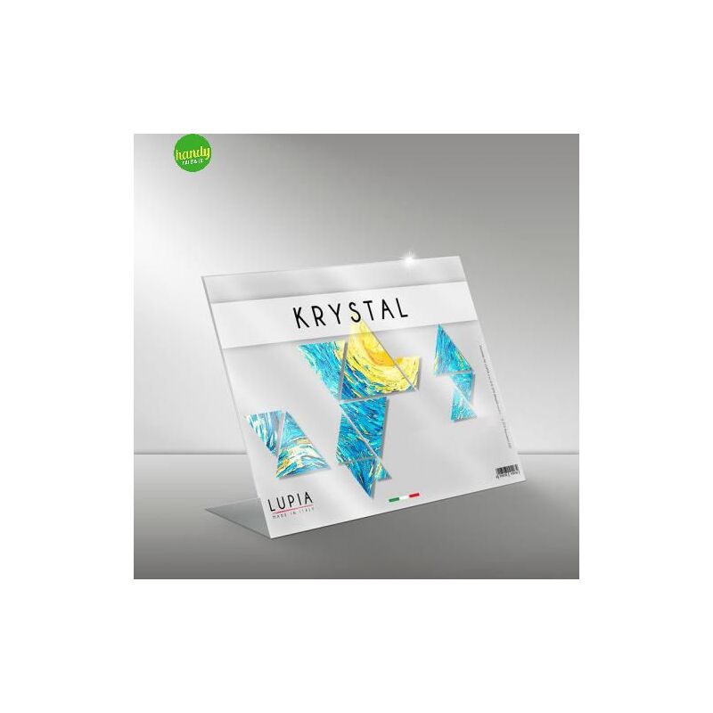 foto del prodotto lupia porta documenti krystal plexiglass 13x18 cm orizzontale trasparente