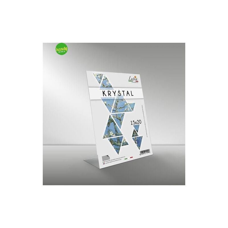 foto del prodotto lupia porta documenti krystal plexiglass 15x20 cm orizzontale trasparente