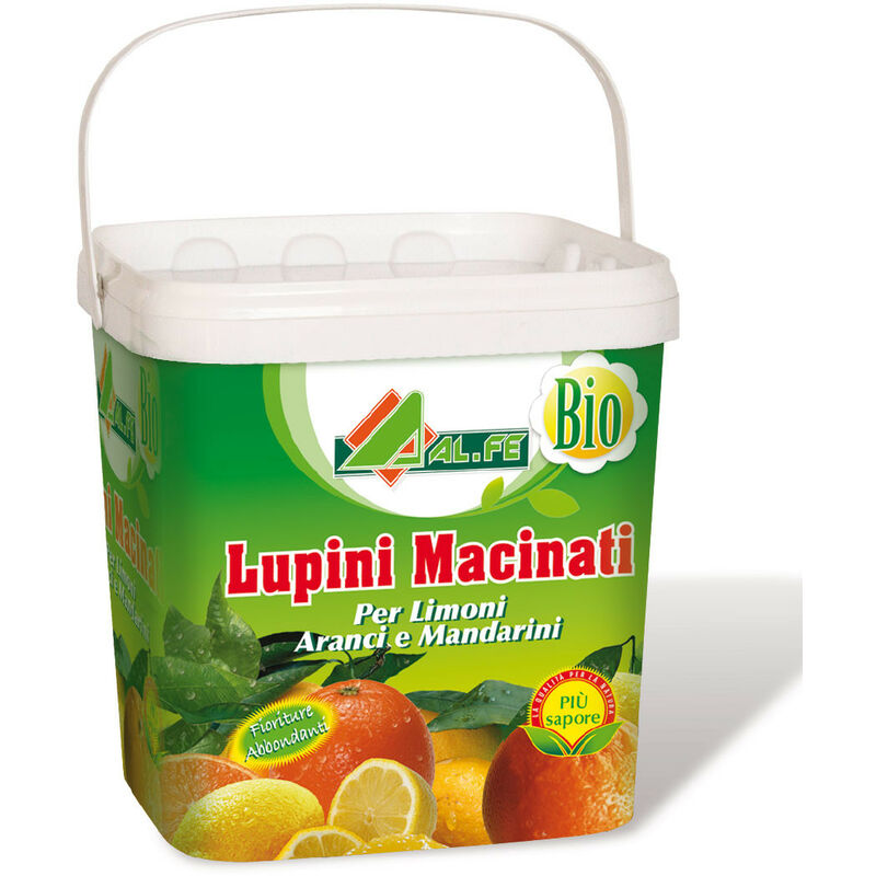 foto del prodotto lupini macinati ammendante secchio kg 3 al.fe
