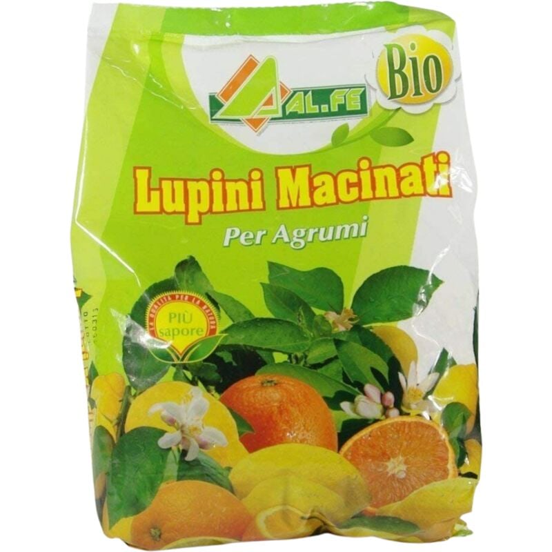 foto del prodotto lupini macinati concime biologico e naturale confezione da 1 kg
