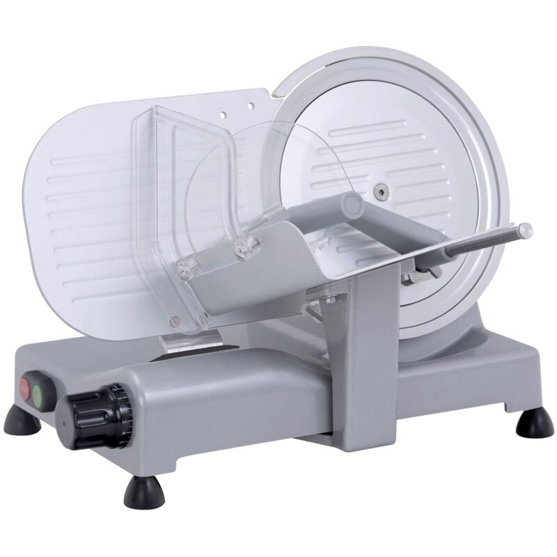 foto del prodotto lusso 25 gl affettatrice elettrica, 140 watt, alluminio, argento, lama diametro 25 cm r.g.v.