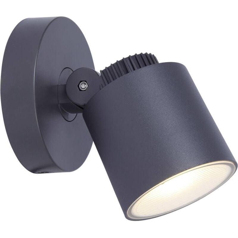 foto del prodotto lutec explorer 6609202118 lampada da parete per esterni a led antracite