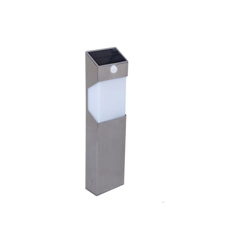 foto del prodotto lutec solstel lampada da esterno led pannello solare integrato, 2.3 watts, grigio, 45 x 12.2 cm classe di efficienza energetica a 