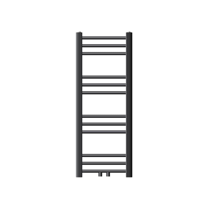 foto del prodotto luxebath ecd germany radiatore da bagno calorifero scaldasalviette 300 x 800 mm antracite con attacco centrale termosifone tipo scala per
