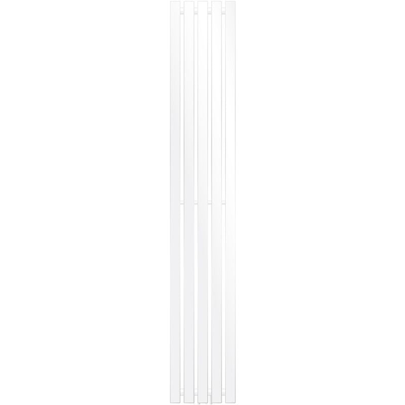 foto del prodotto luxebath ecd germany radiatore termosifone termparredo scaldasalviette stella verticale piatto 260 x 1600 mm bianco radiatore scaldasalviette