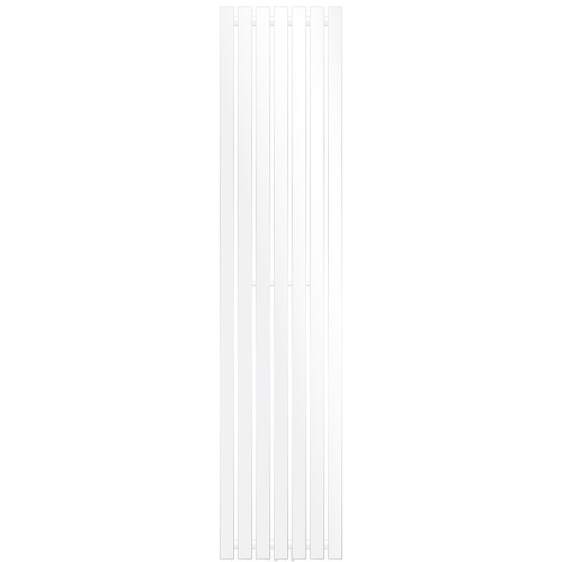 foto del prodotto luxebath ecd germany radiatore termosifone termparredo scaldasalviette stella verticale piatto 370 x 1600 mm bianco radiatore scaldasalviette