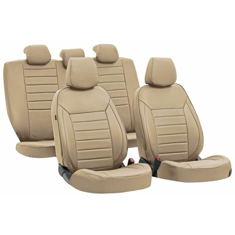 foto del prodotto luxury, set fodere coordinate in skeentex beige