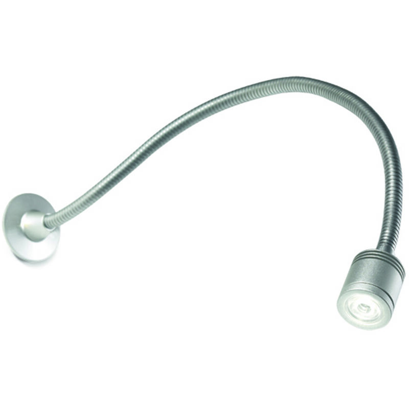 foto del prodotto luz de lectura wall led 2,2w 3000k aluminio anodizado 146lm