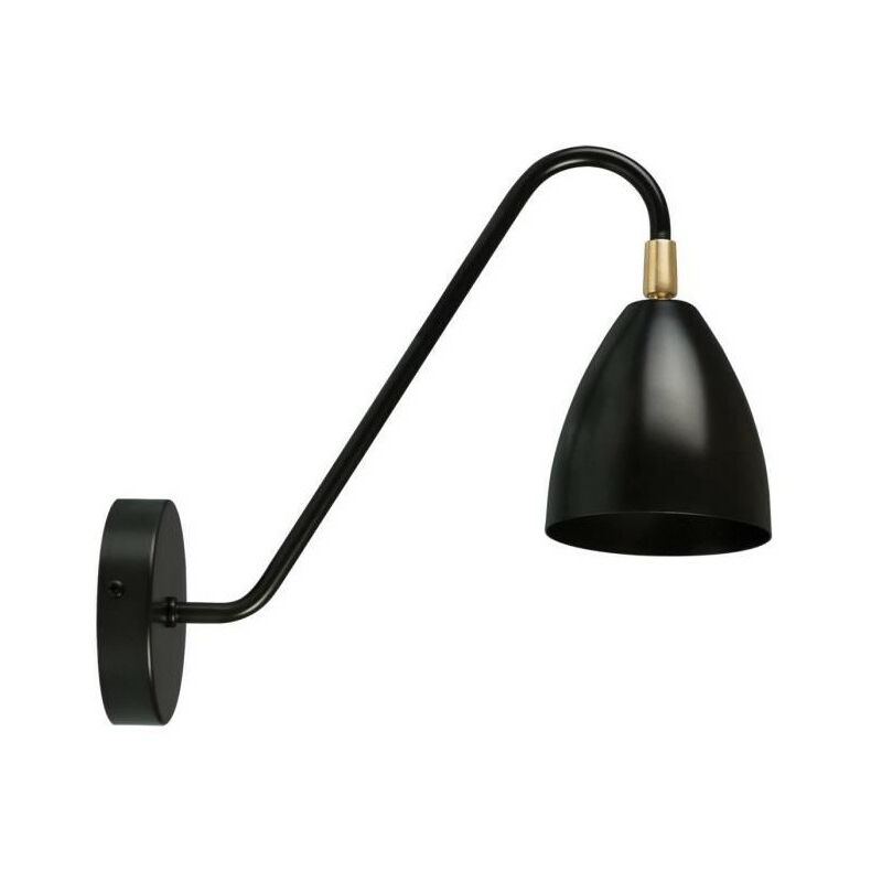 foto del prodotto luz eva ap l150022 applique murale cleo e27 25w 26.5x10x31cm bronze