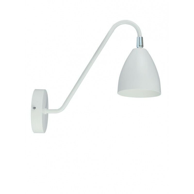 foto del prodotto luz eva ap l150023 lampada da parete cleo e27 25w 26,5x10x31cm bianco