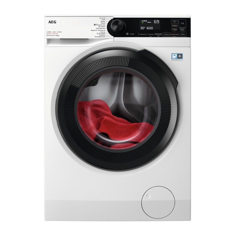 foto del prodotto lwr7d966ob. tipo di carica caricamento frontale, posizionamento dell apparecchio libera installazione, colore del prodotto bianco. capacit di