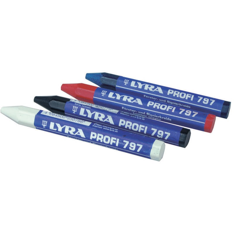 foto del prodotto lyra gessetto professionale a base olio 797 blu