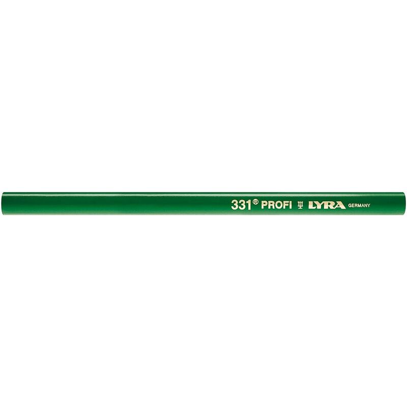 foto del prodotto lyra matita verde per carpentiere a punta dura di alta qualit lunga 30 cm 1 pezzo