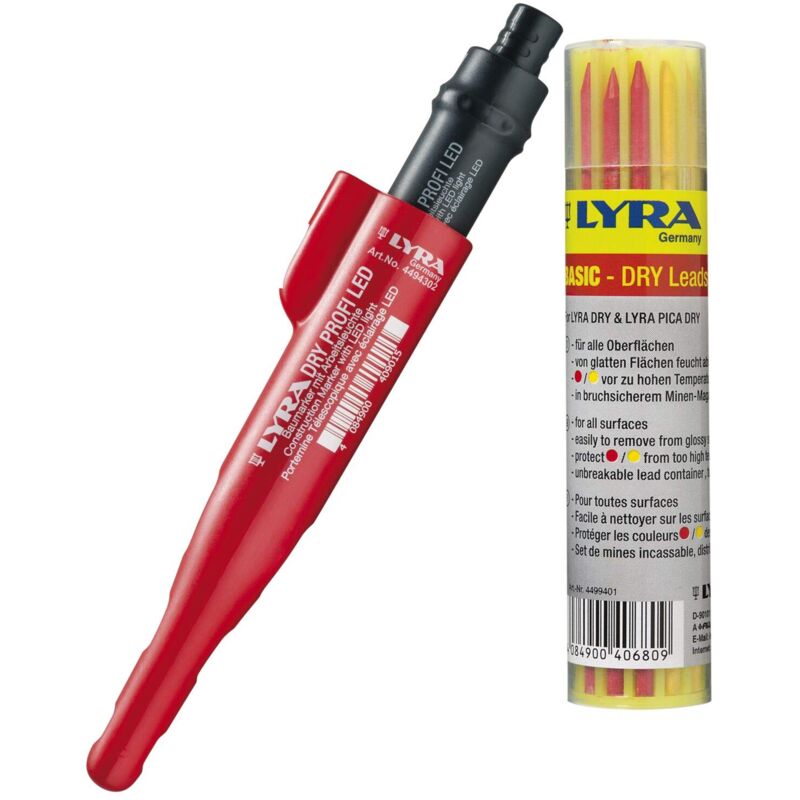 foto del prodotto lyra vasalat 101168335101168337 pennarello profondo, rosso, 1 unit confezione da 1 