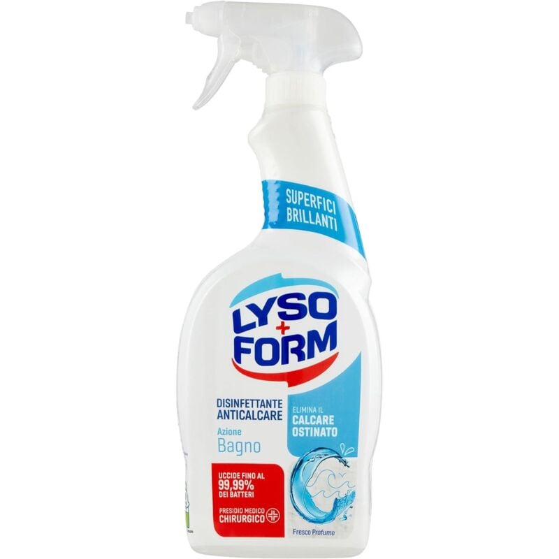 foto del prodotto lysoform spray azione bagno 700 ml disinfettante anticalcare