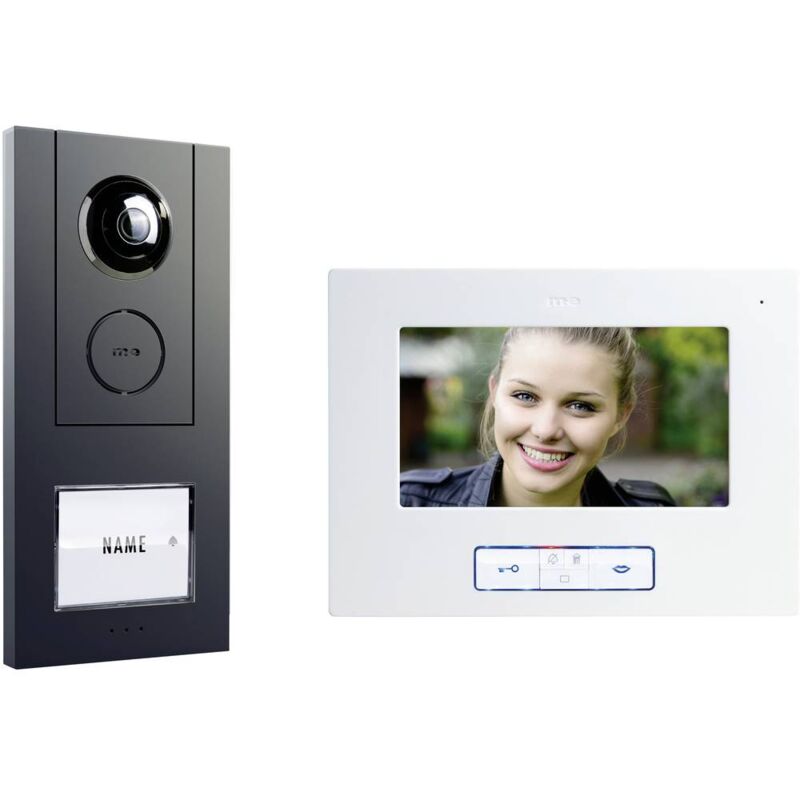 foto del prodotto m e modern electronics vistus vd alu 6710 a video citofono cablato antracite