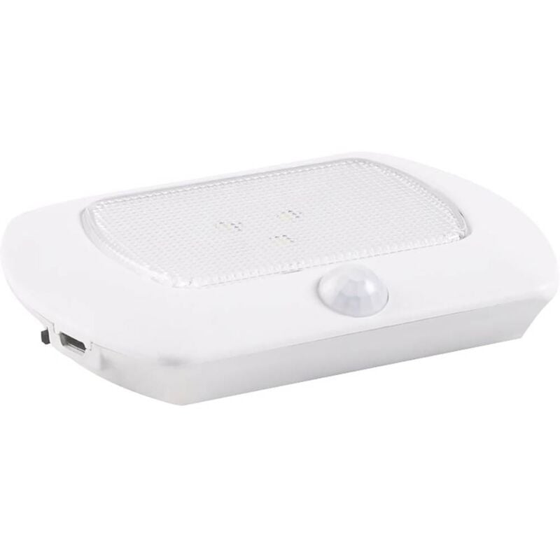 foto del prodotto m ller licht 27700027 mobina sensor mini lampada con sensore di movimento led monocolore bianco