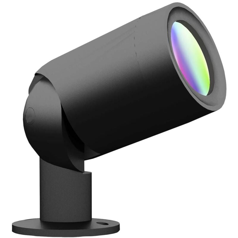 foto del prodotto m ller licht tint faretto led per esterni tint flores xl, white color 8.1 w rgbw