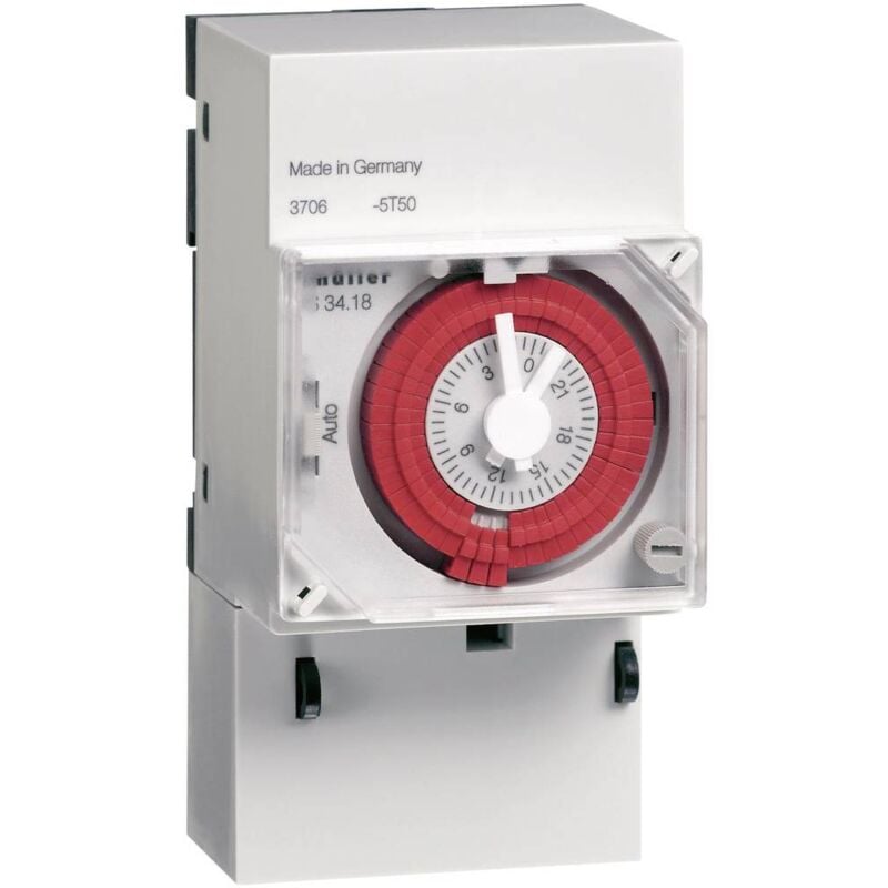 foto del prodotto m ller vs 30.18 12 24v dc 24 48v 50 60hz timer per guida din analogico 12 v dc, 24 v dc, 48 v dc, 24 v ac, 48 v ac 40