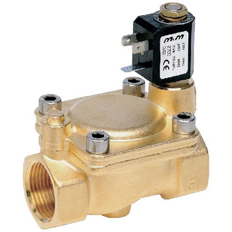 foto del prodotto m m international valvola pneumatica ad azionamento diretto b206dbx 230 230 v ac g 3 4 1 pz.
