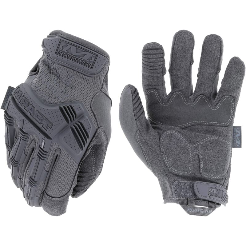 foto del prodotto m pact guanti, wolf grey, medium mechanix wear