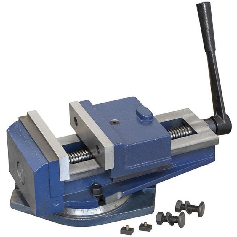 foto del prodotto m024 136 morsa a macchina 170 mm con base girevole - fervi