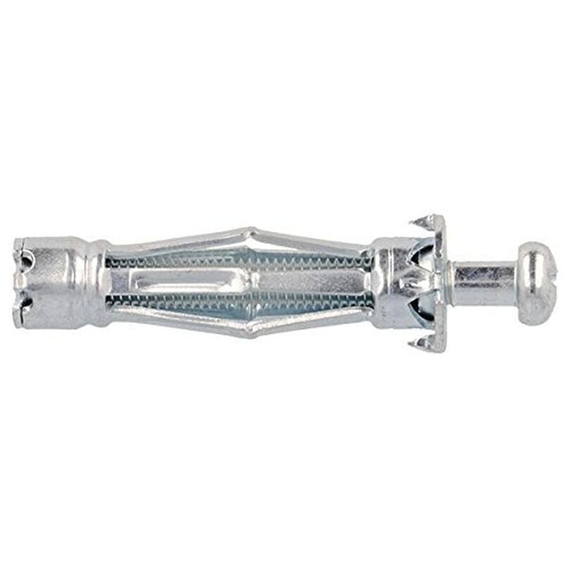 foto del prodotto m18115 xj tasselli metallici a espansione con vite m6 4 x 46 mm, grigio, set di 25 pezzi molly
