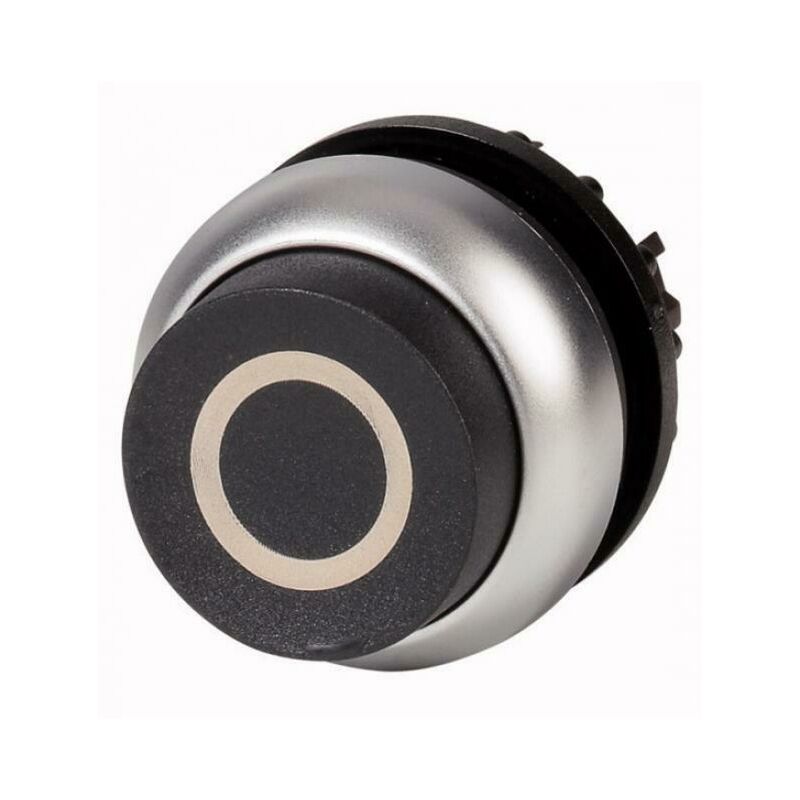 foto del prodotto m22 dh s x0 pulsante, sporgente, nero 0 ad impulso 216659 eaton