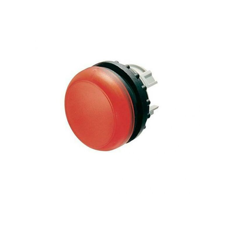 foto del prodotto m22 l r indicatore luminoso piatto a filo rosso per lampada spia 216772 eaton