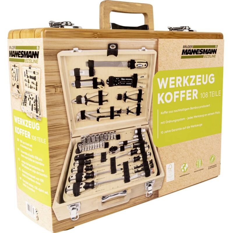 foto del prodotto m29002 m29002 kit utensili incl. custodia bamboo br der mannesmann