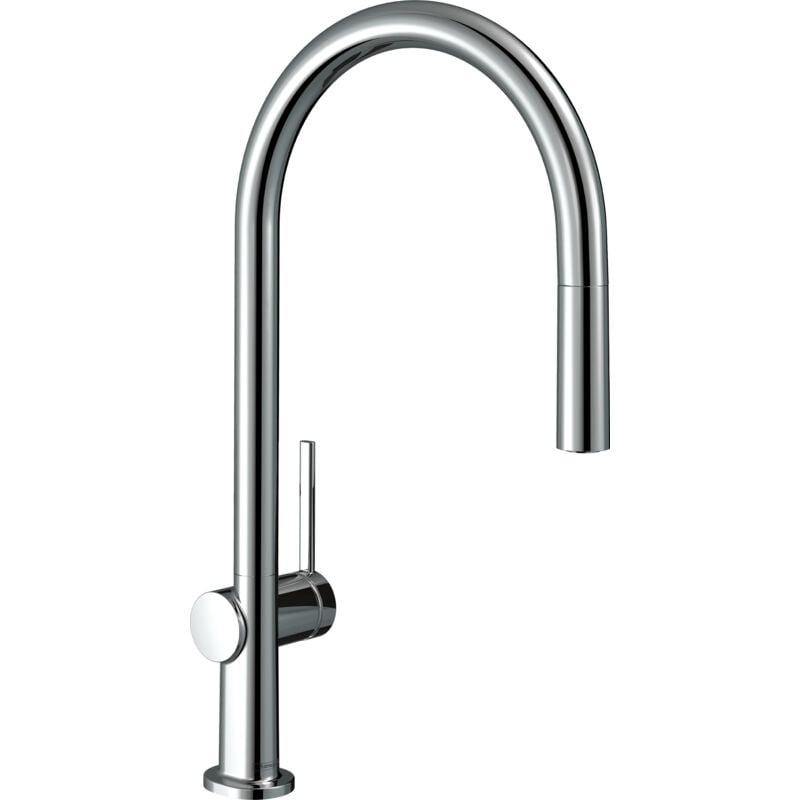 foto del prodotto m54 miscelatore da lavello talis con bocca di erogazione estraibile, cromo 72802000 hansgrohe