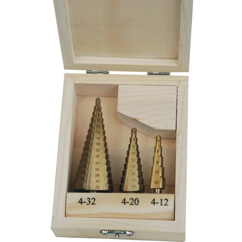 immagine 0 del prodotto m54603 kit punte a gradini 3 parti 1 pz. br der mannesmann