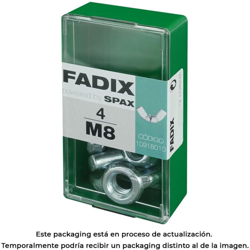 foto del prodotto m8 zinc scatola 4 unit acciaio resistente fadix