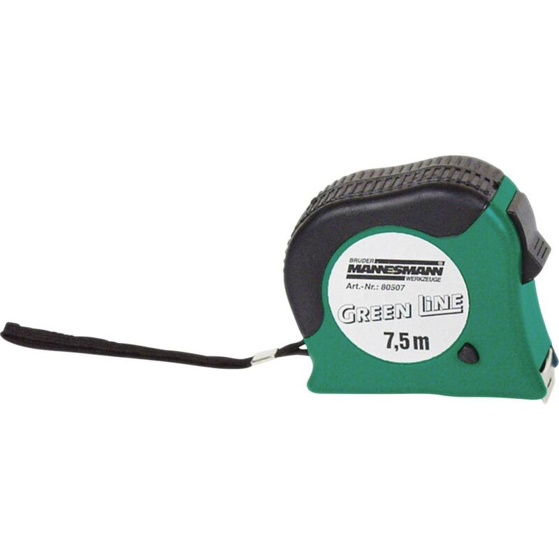 foto del prodotto m80507 metro a nastro 7.5 m acciaio br der mannesmann